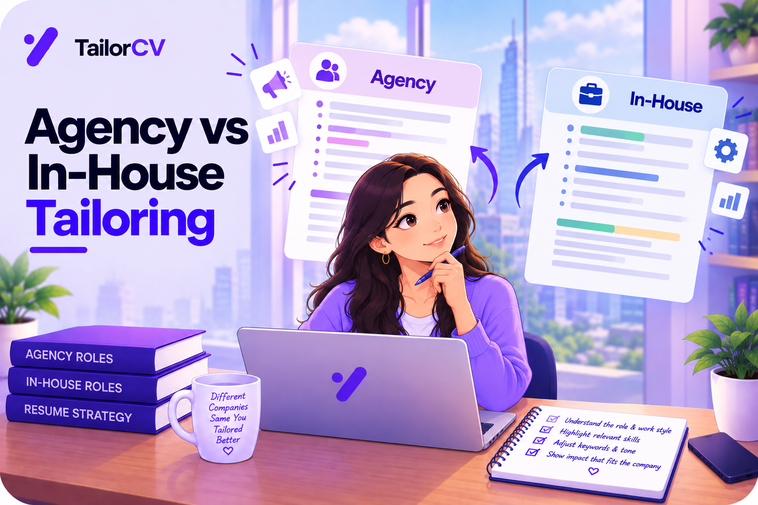 Tailoring for an Agency Role vs an In-House Role