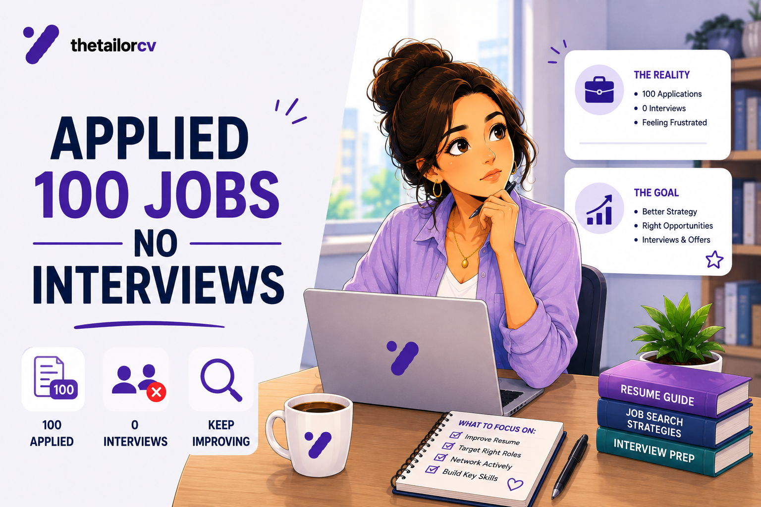 Applied to 100 Jobs and Got No Interviews? Here's What to Check First