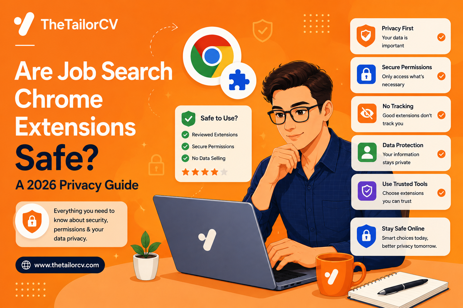 Are Job Search Chrome Extensions Safe? A 2026 Privacy Guide