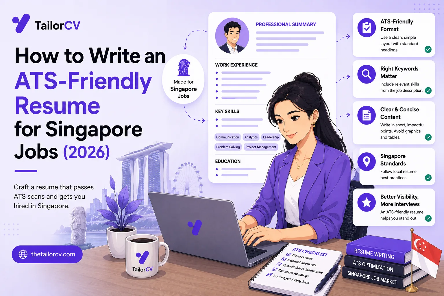 How to Write an ATS-Friendly Resume for Singapore Jobs (2026)