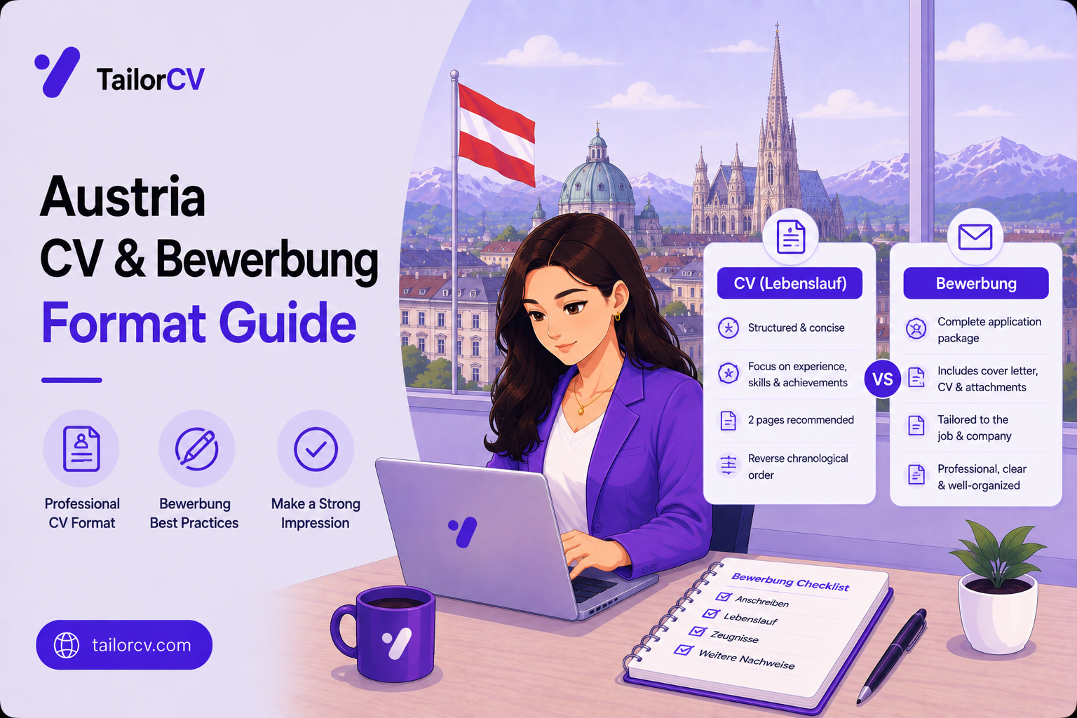 The Austrian Bewerbung - CV, Letter and Certificates