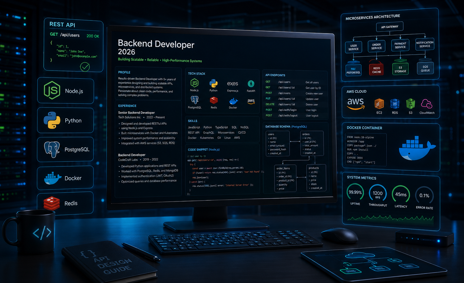 Backend Developer Resume 2026 — Complete Guide with Examples