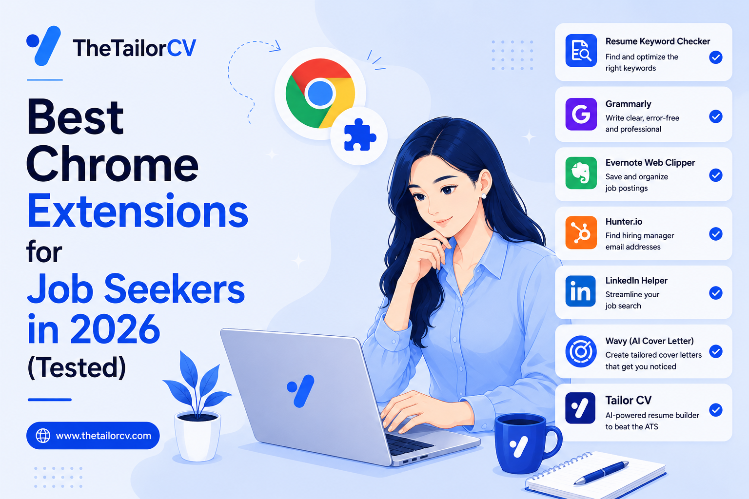 Best Chrome Extensions for Job Seekers in 2026 (Tested)