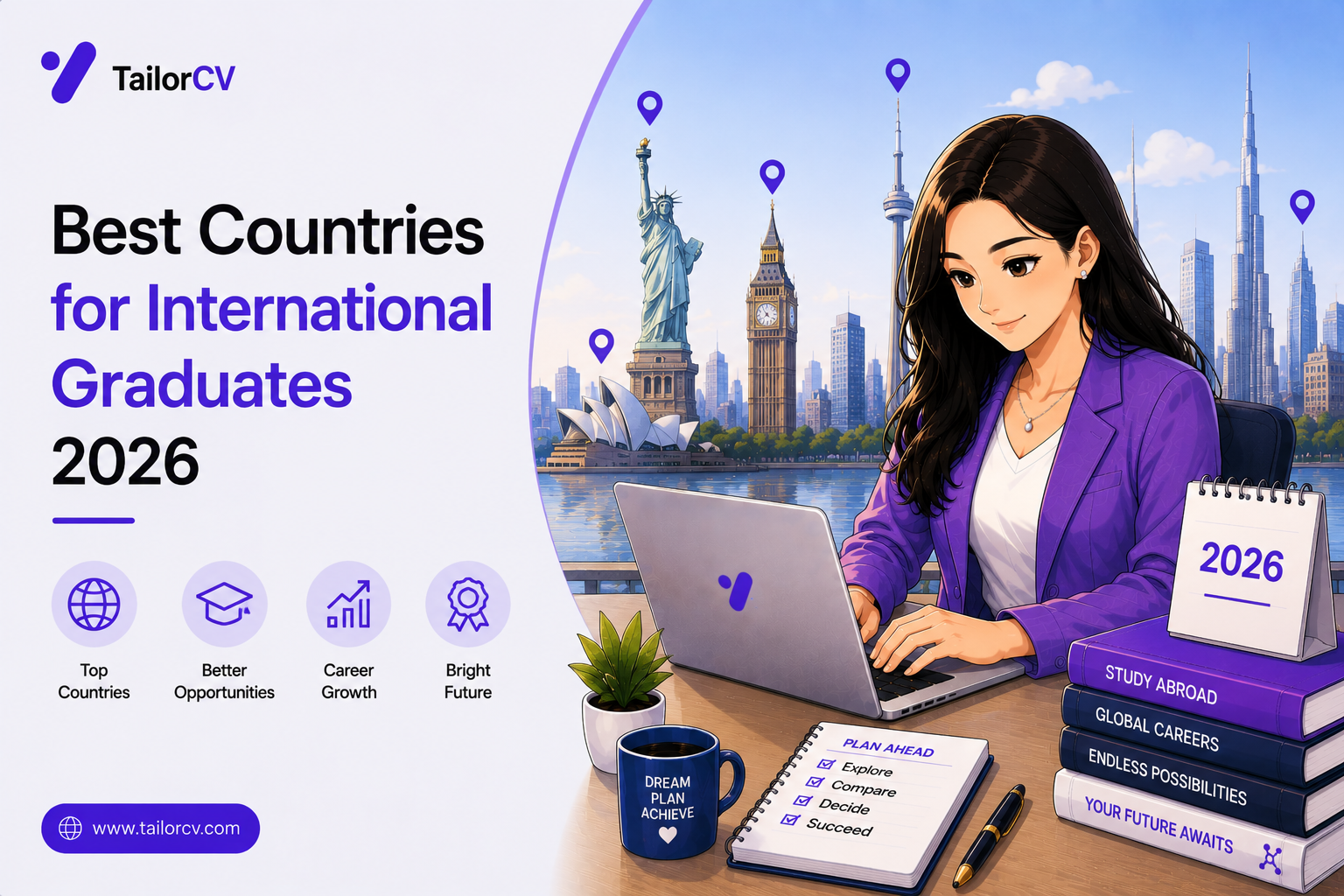 The Best Countries for International Graduates Right Now