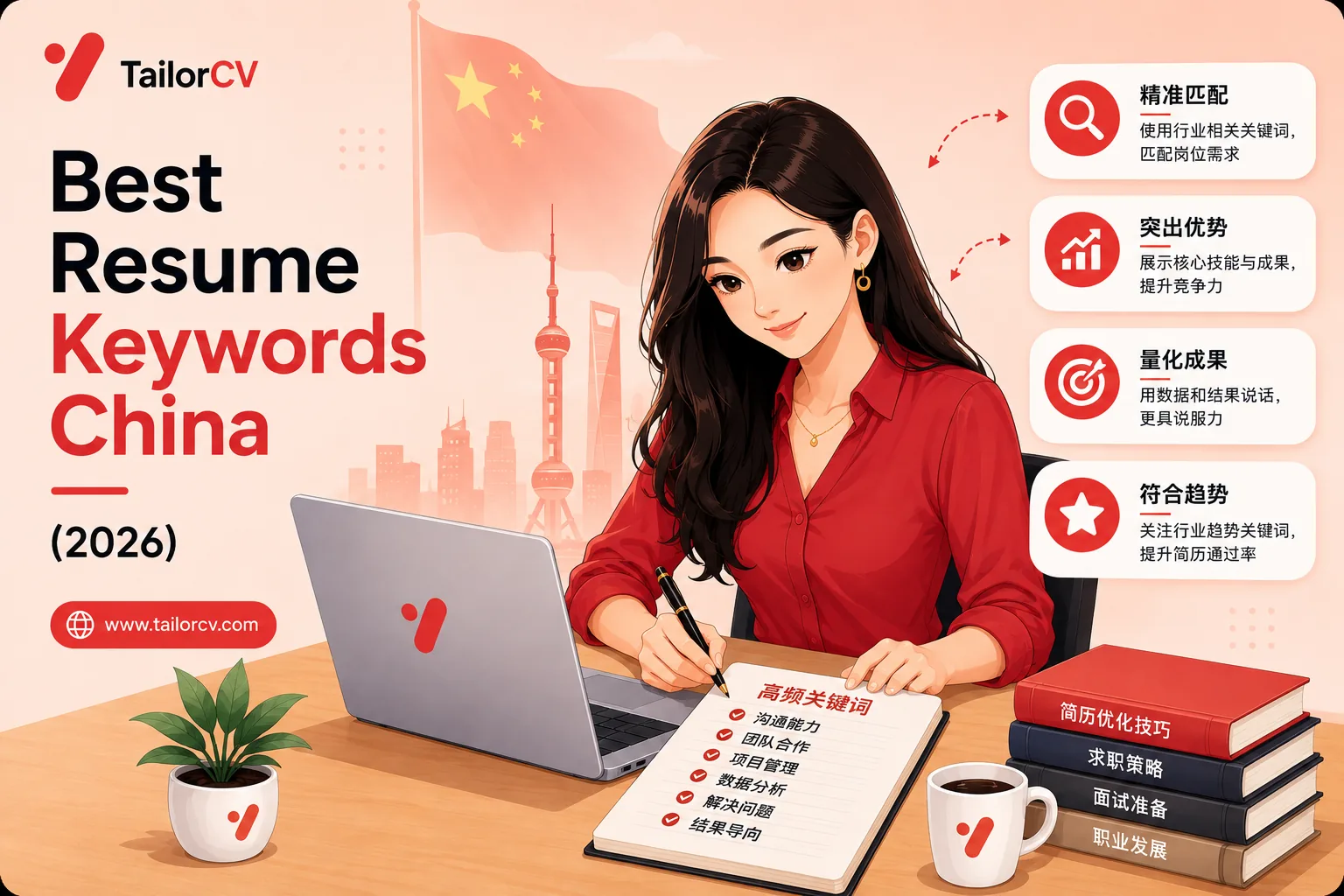 Best Resume Keywords for China Jobs 2026 - What Recruiters Search For