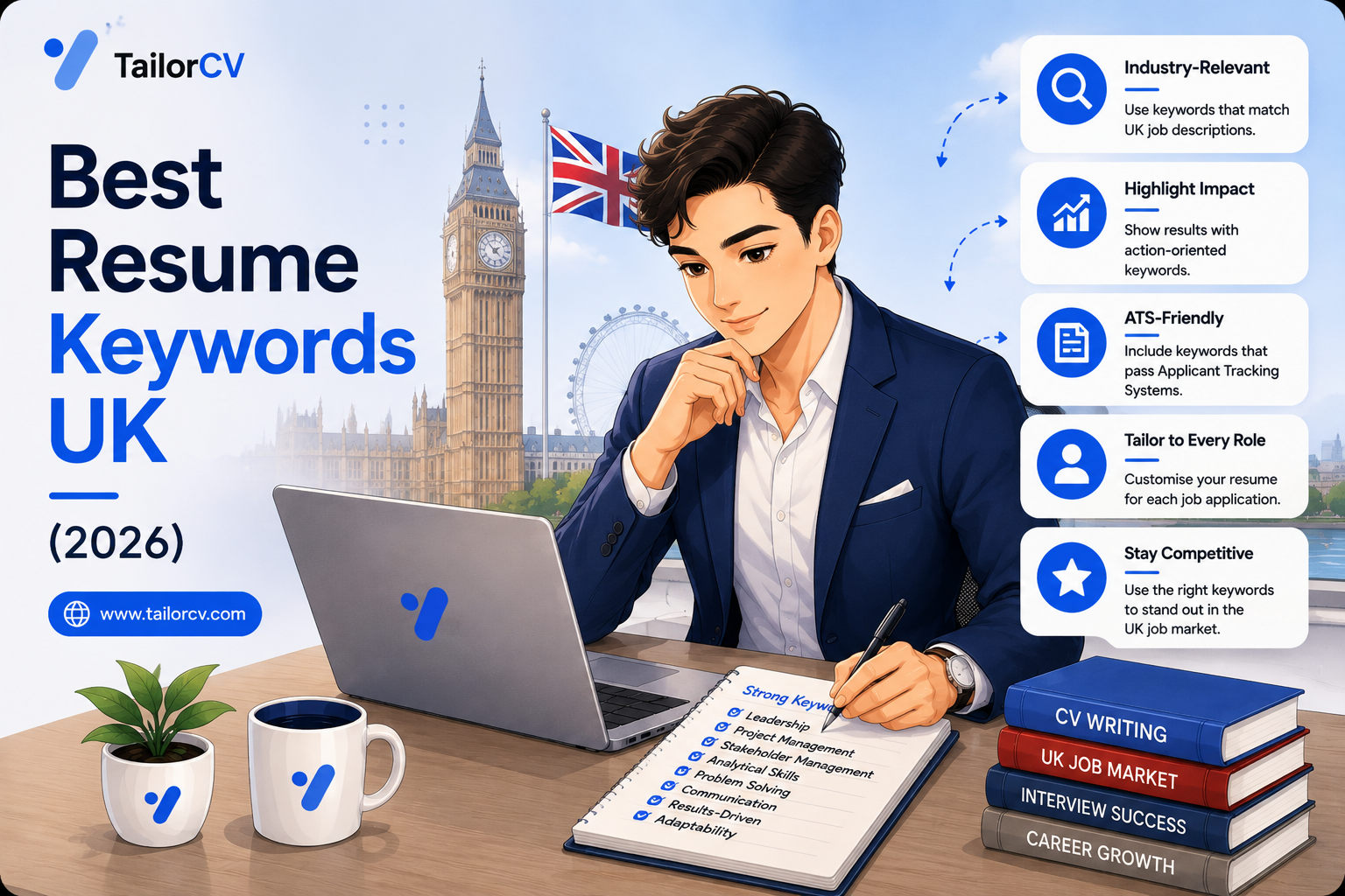 Best Resume Keywords for UK Jobs 2026 - What Recruiters Search For