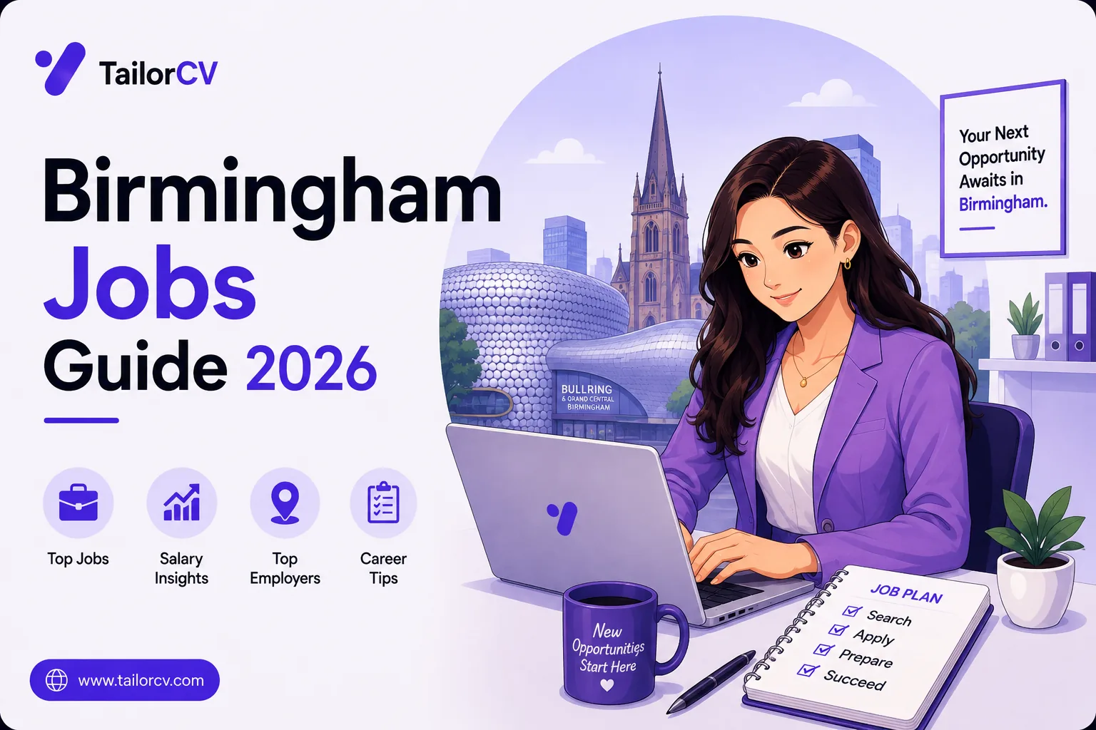 Birmingham Jobs Guide 2026 - The Midlands' Professional Centre