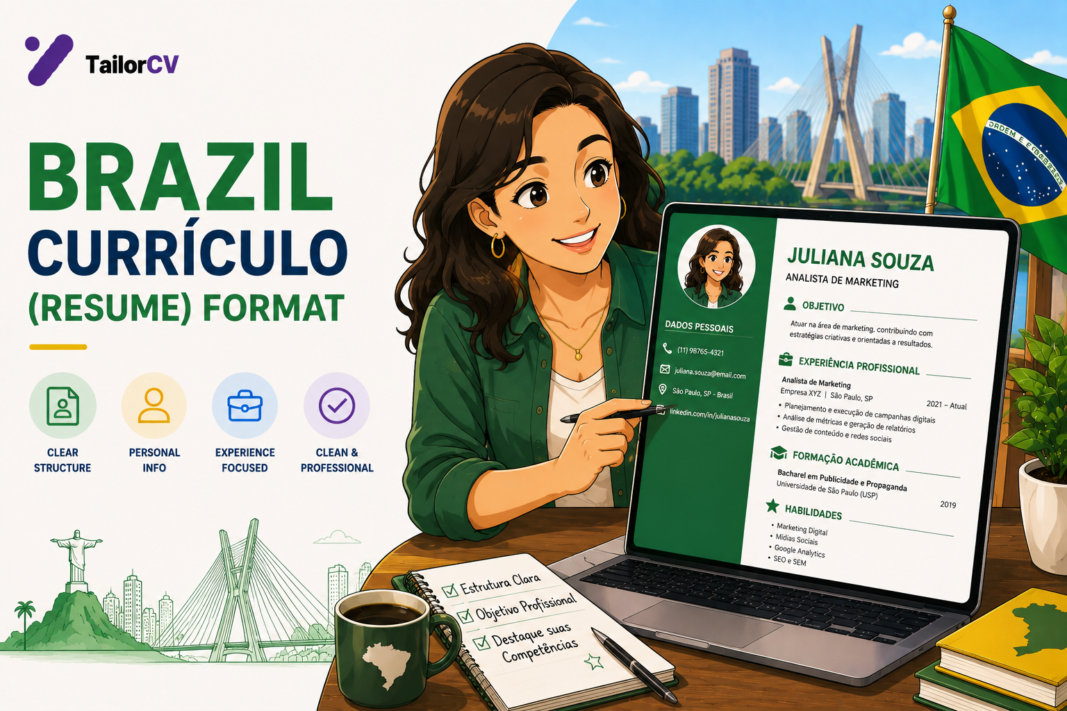 The Brazilian Curriculo - Resume Format for Brazil