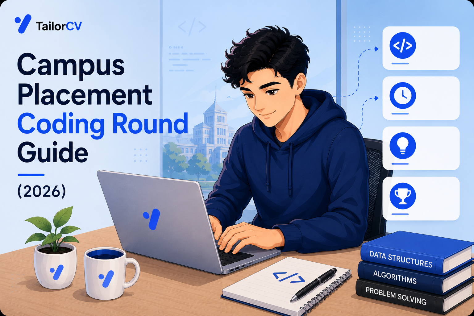 Campus Placement Coding Round Guide 2026 - Topics, Patterns, and Practice Plan