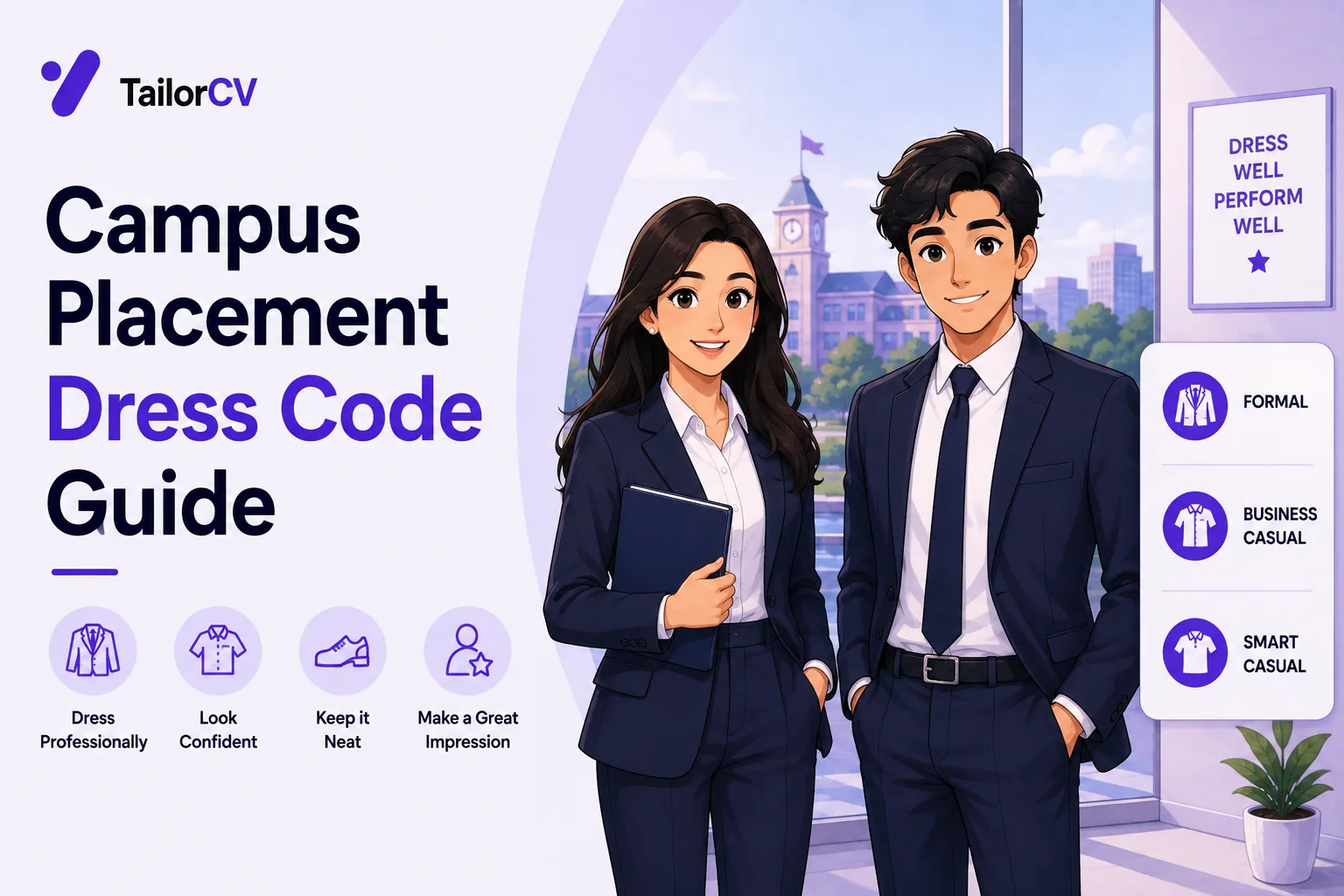 Campus Placement Dress Code 2026 - What to Wear and Why It Matters