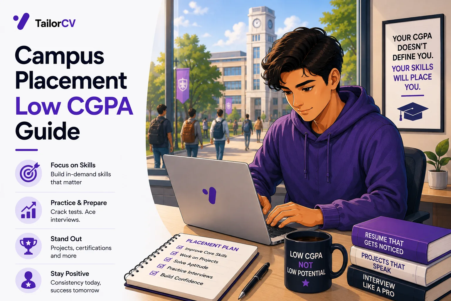 Campus Placement With Low CGPA 2026 - What Actually Works