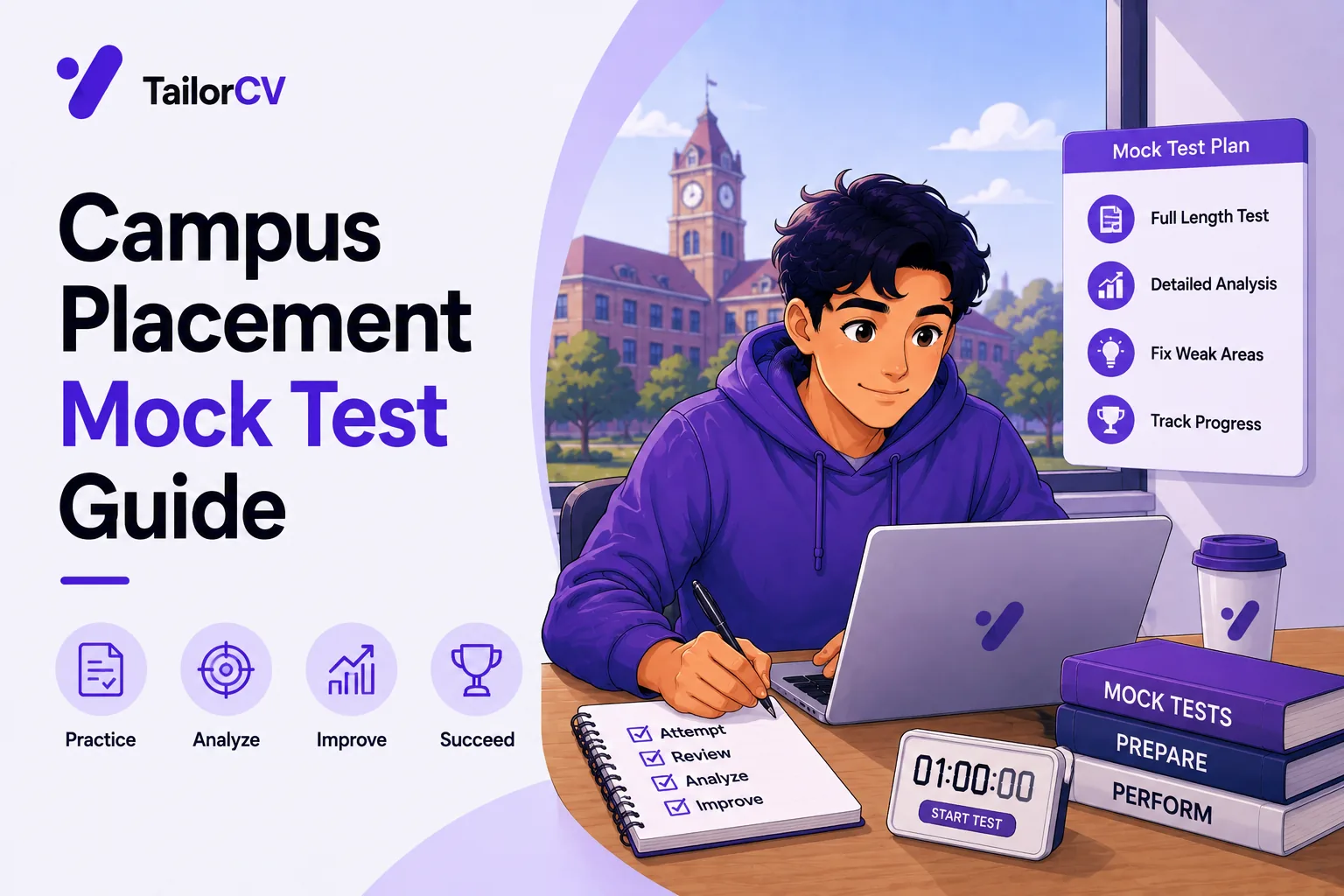 Campus Placement Mock Test Guide 2026 - How to Practise Properly