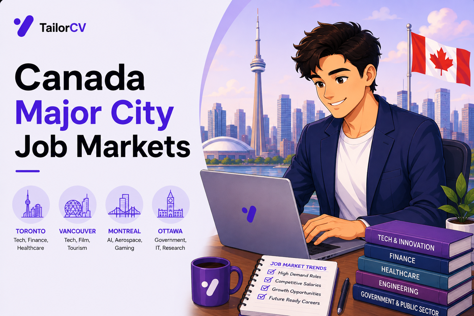 Comparing Major Canadian City Job Markets for Graduates