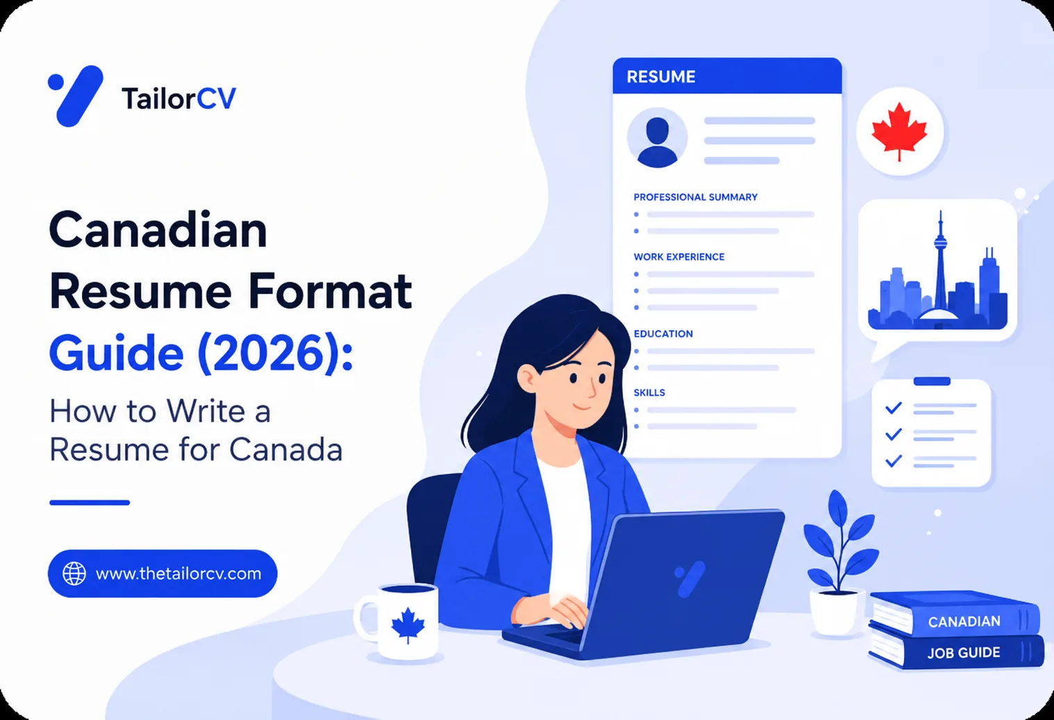 Canadian Resume Format Guide (2026): How to Write a Resume for Canada