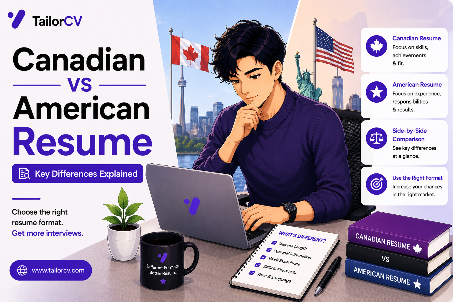 Canadian vs American Resume: Key Differences in 2026 (Full Comparison)