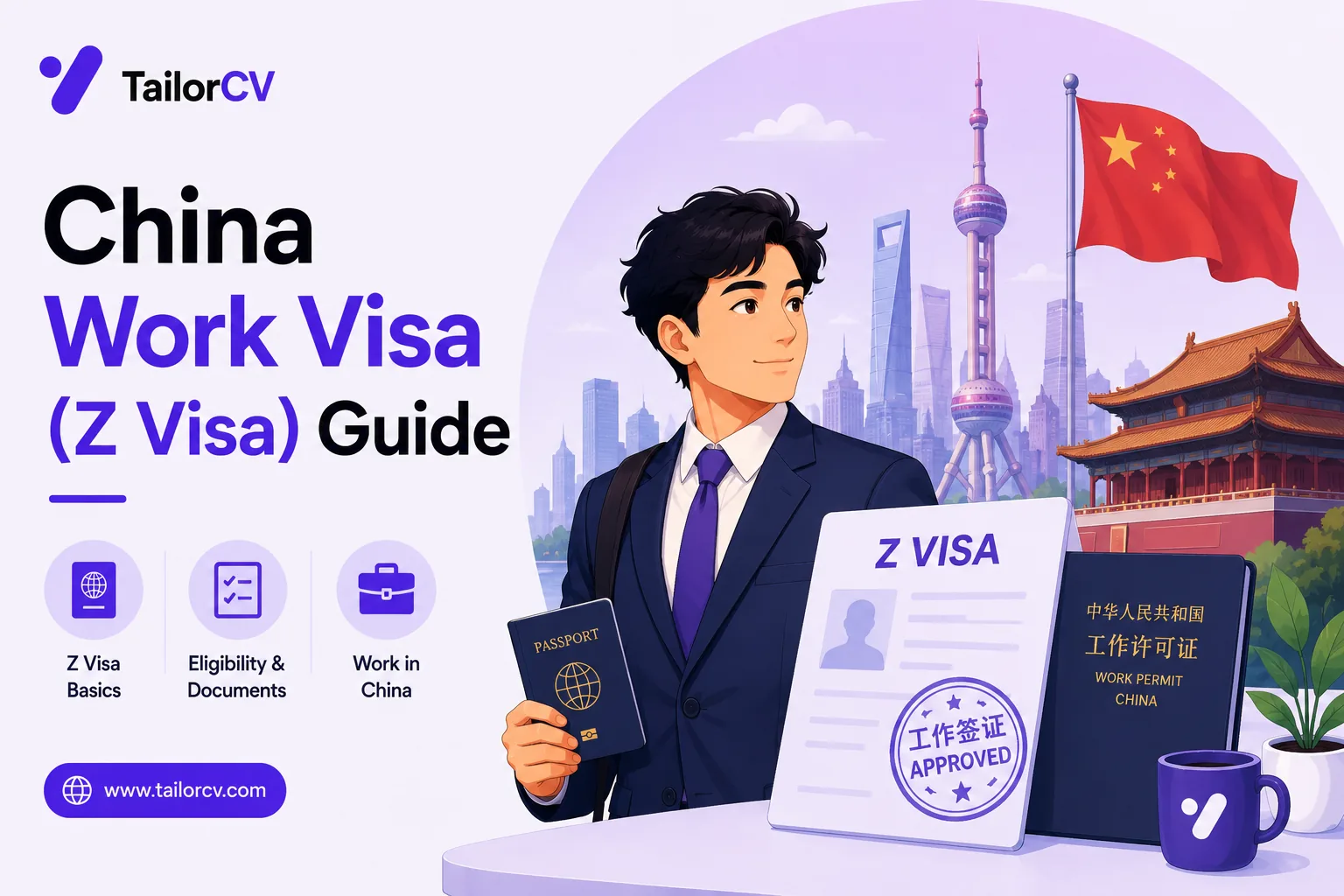 China Work Visa and Z Visa Guide 2026 - Permits, Documents, and Timeline