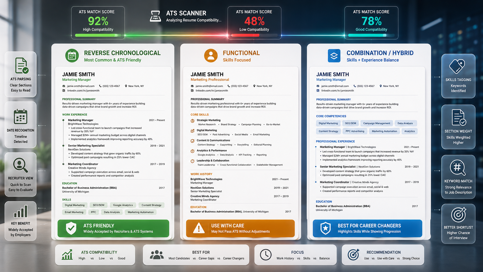 Chronological vs Functional Resume in 2026 — Which Format to Use