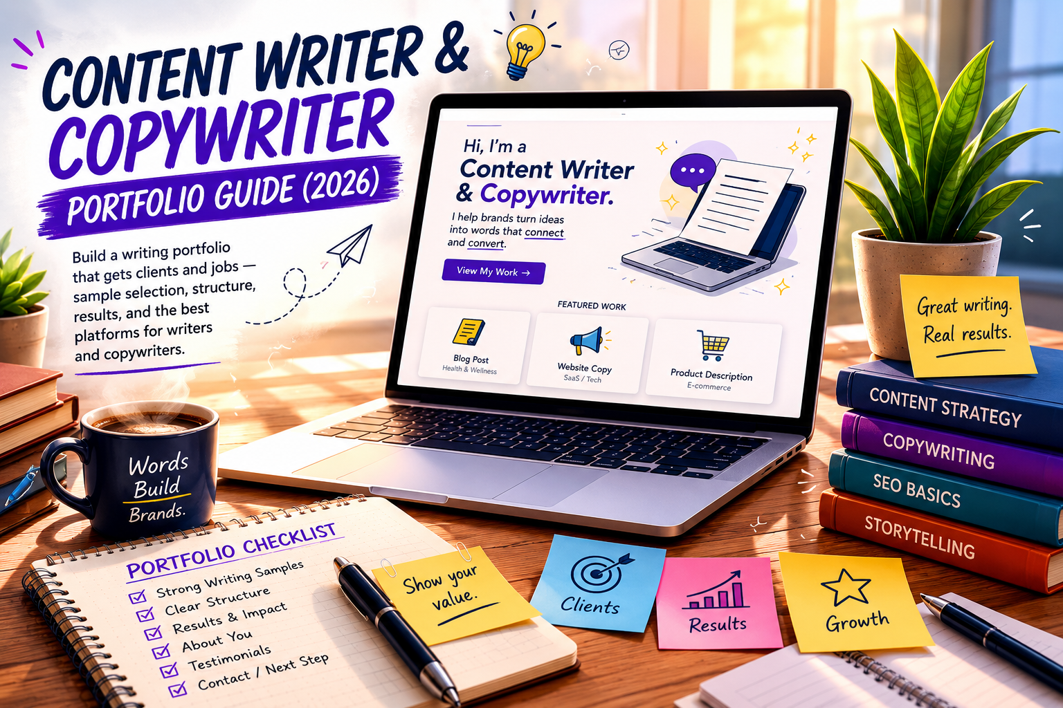 Content Writer & Copywriter Portfolio Guide (2026)