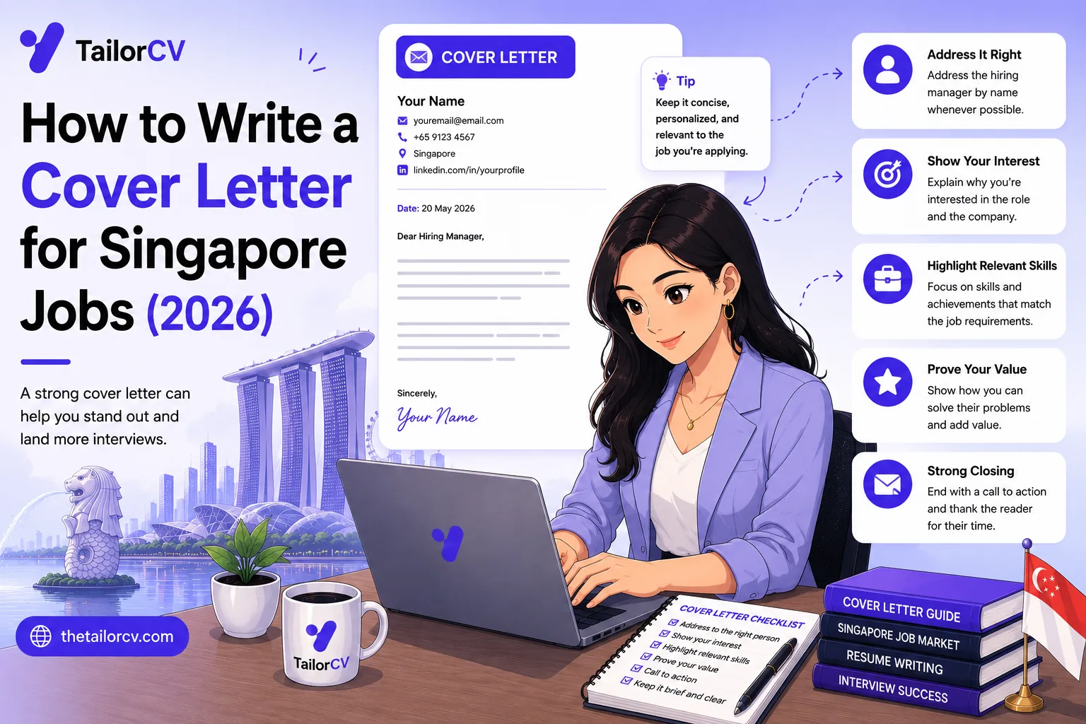 How to Write a Cover Letter for Singapore Jobs (2026)