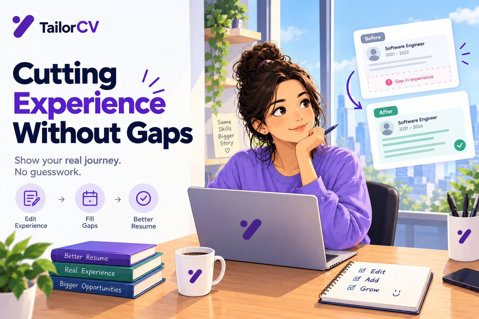 Cutting Irrelevant Experience Without Creating a Gap