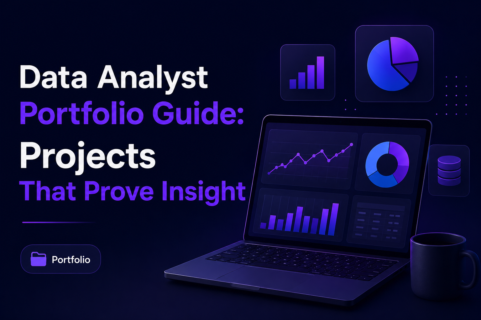 Data Analyst Portfolio Guide: Projects That Prove Insight