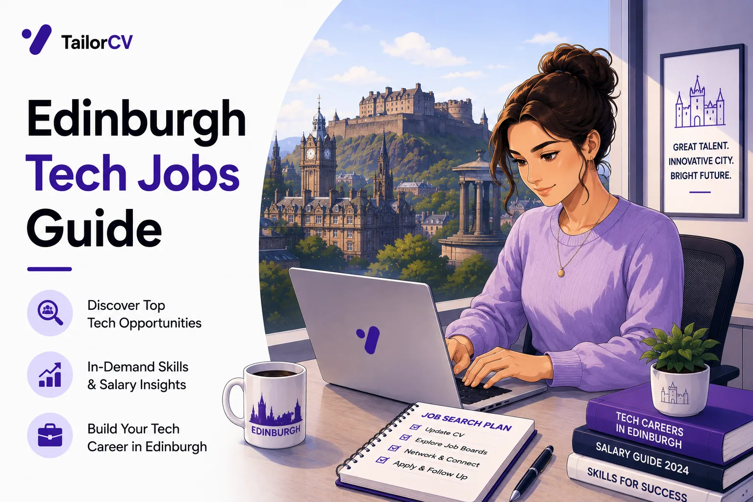 Edinburgh Tech Jobs Guide 2026 - Fintech, Data, and Asset Management