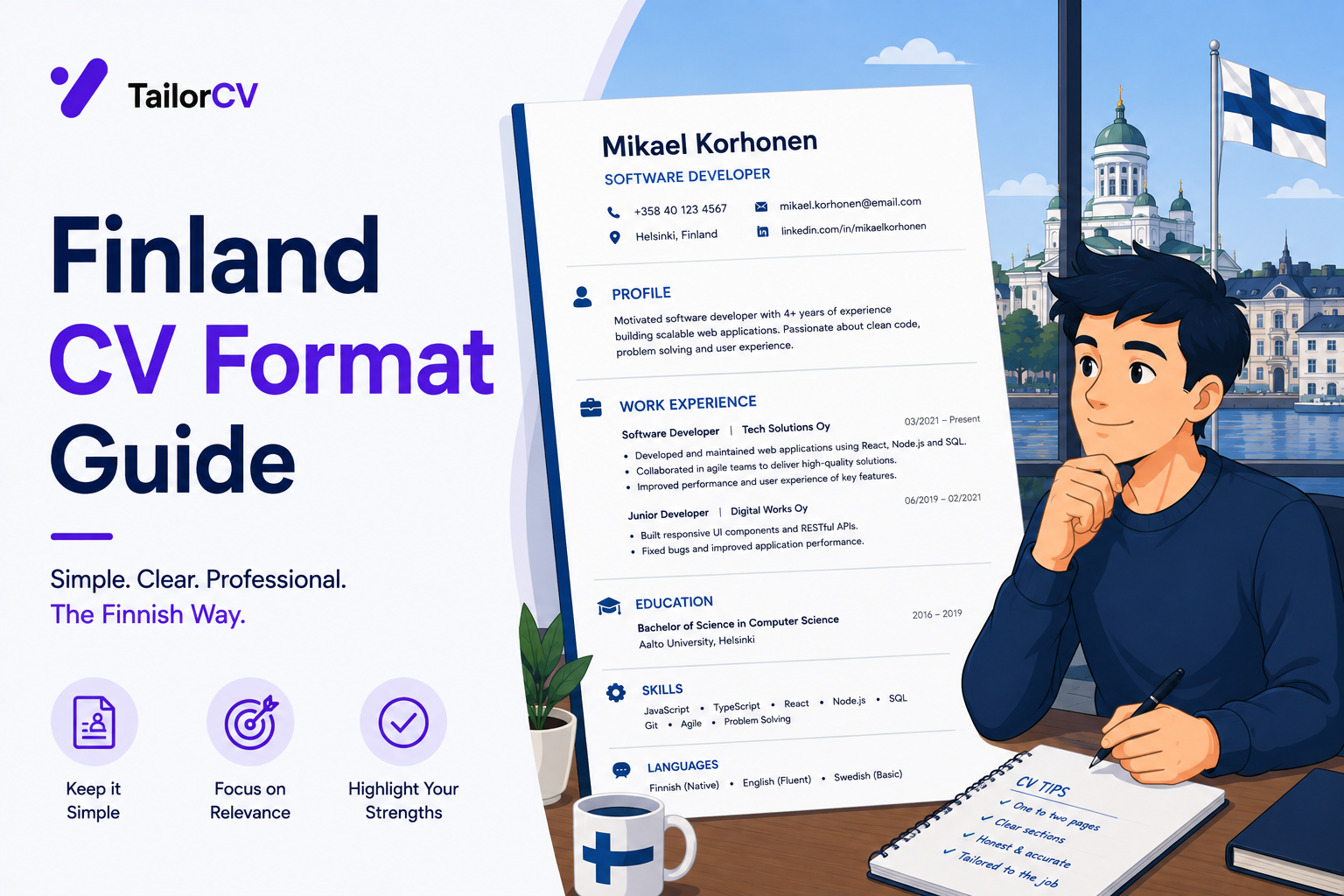 Writing a CV for the Finnish Market