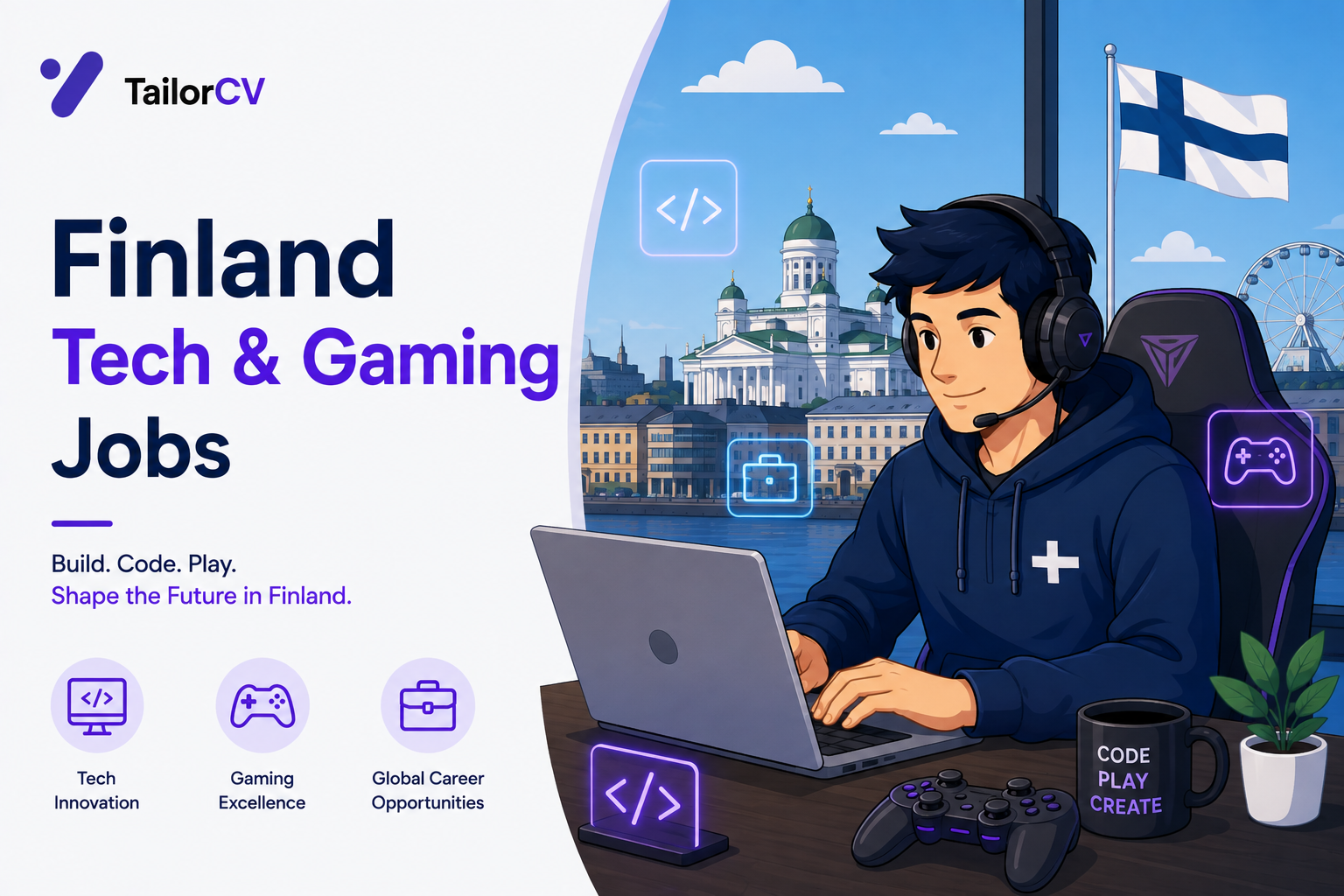 Technology and Gaming Jobs in Finland