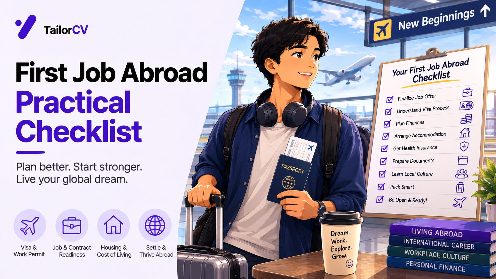 Starting Your First Job Abroad - The Practical Checklist Nobody Gives You