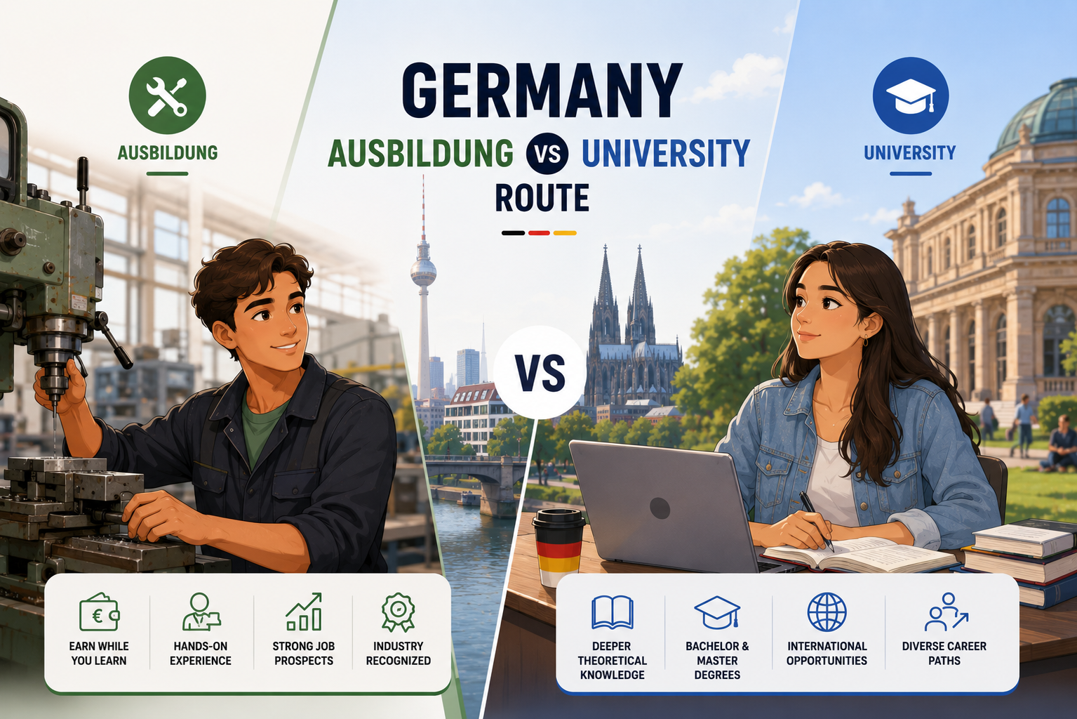 Ausbildung or University - Germany's Two Routes Into a Career