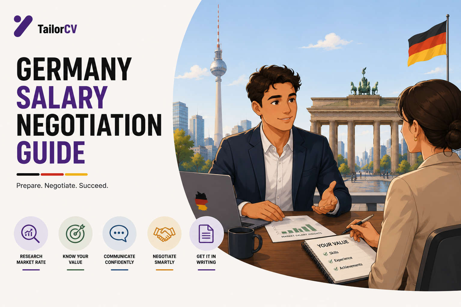 Salary Negotiation in Germany - How Pay Actually Works