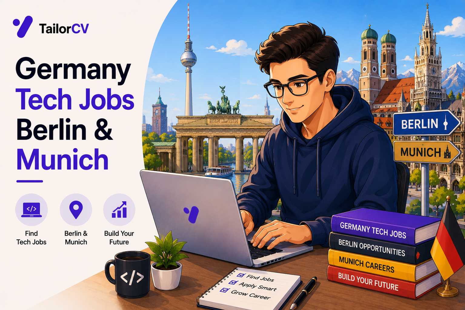 Technology Jobs in Berlin and Munich - Two Different Markets