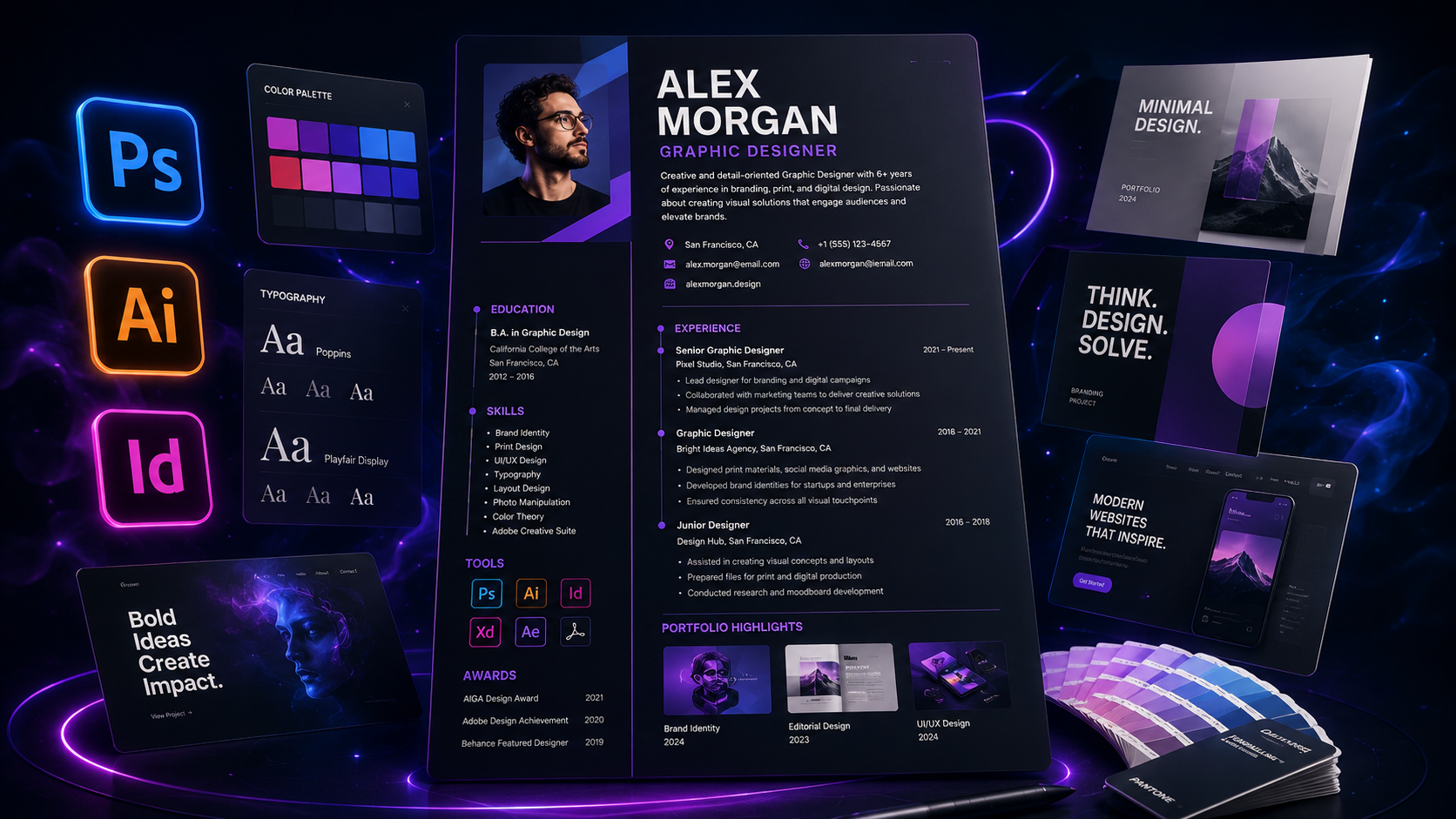 Graphic Designer Resume 2026 — Complete Guide with Examples