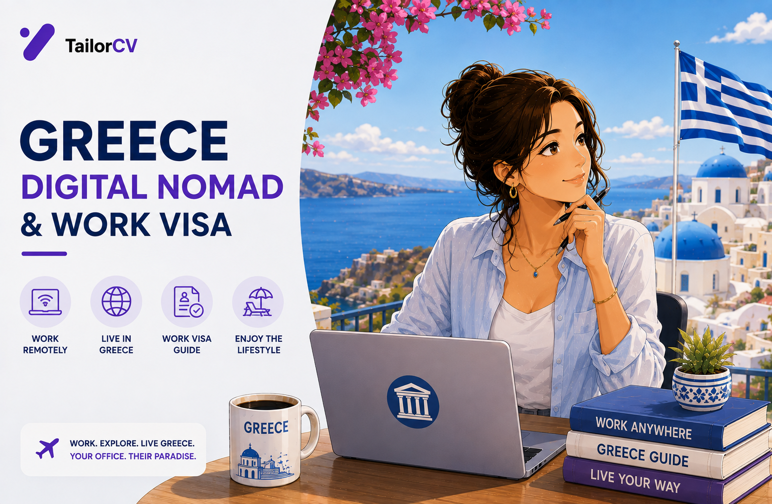 Greece's Digital Nomad and Work Visa Routes