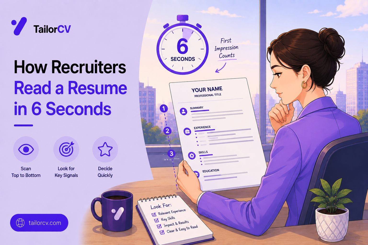 How Recruiters Actually Read Your Resume - And What They See First