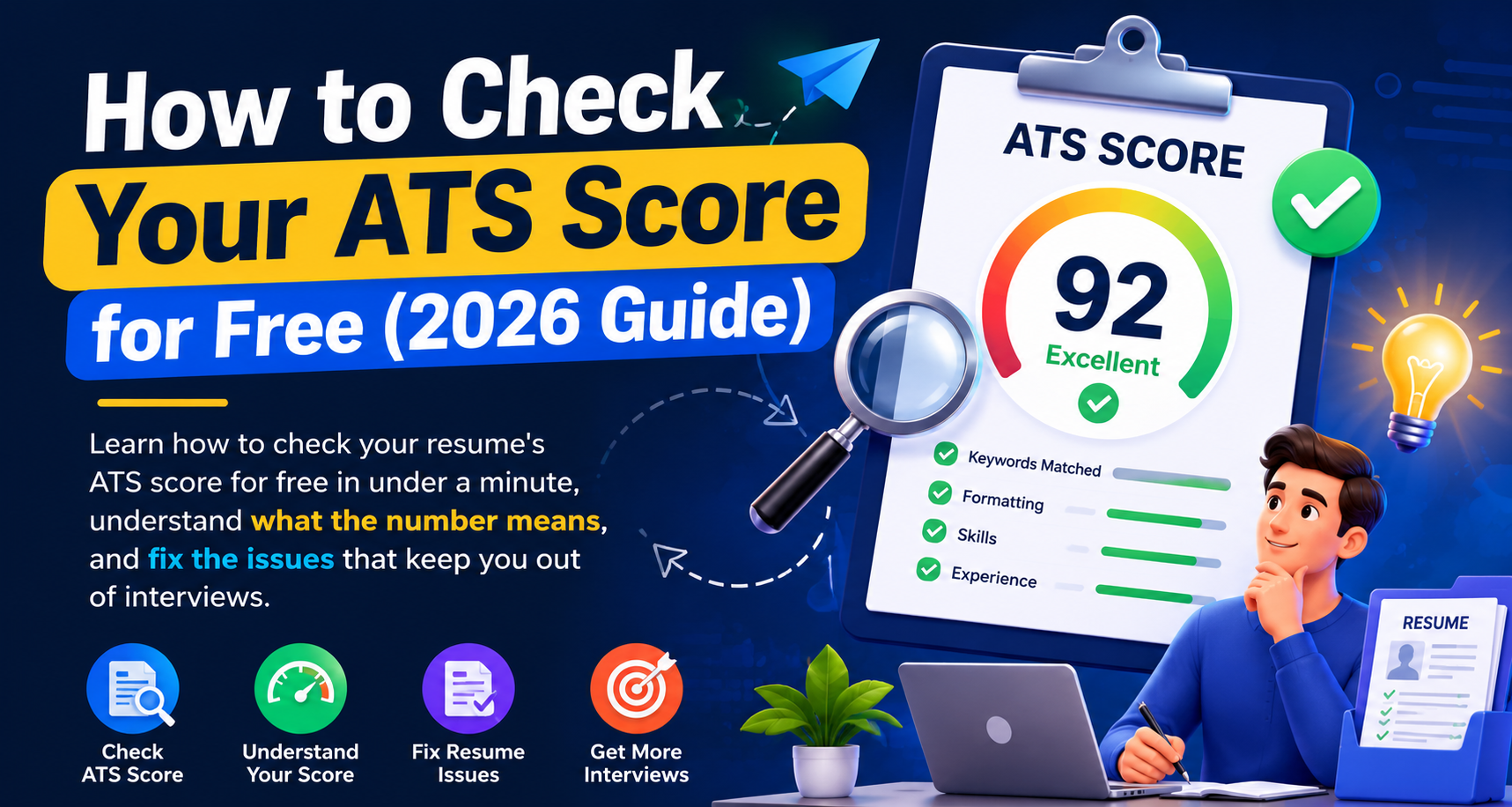 How to Check Your ATS Score for Free (2026 Guide)
