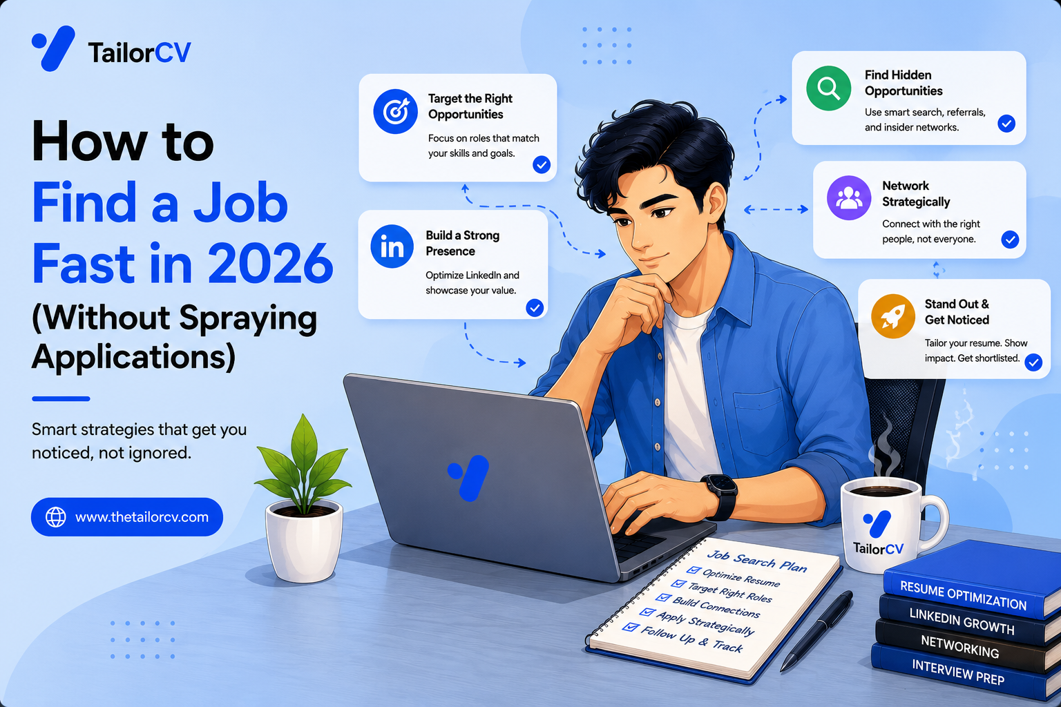 How to Find a Job Fast in 2026 (Without Spraying Applications)