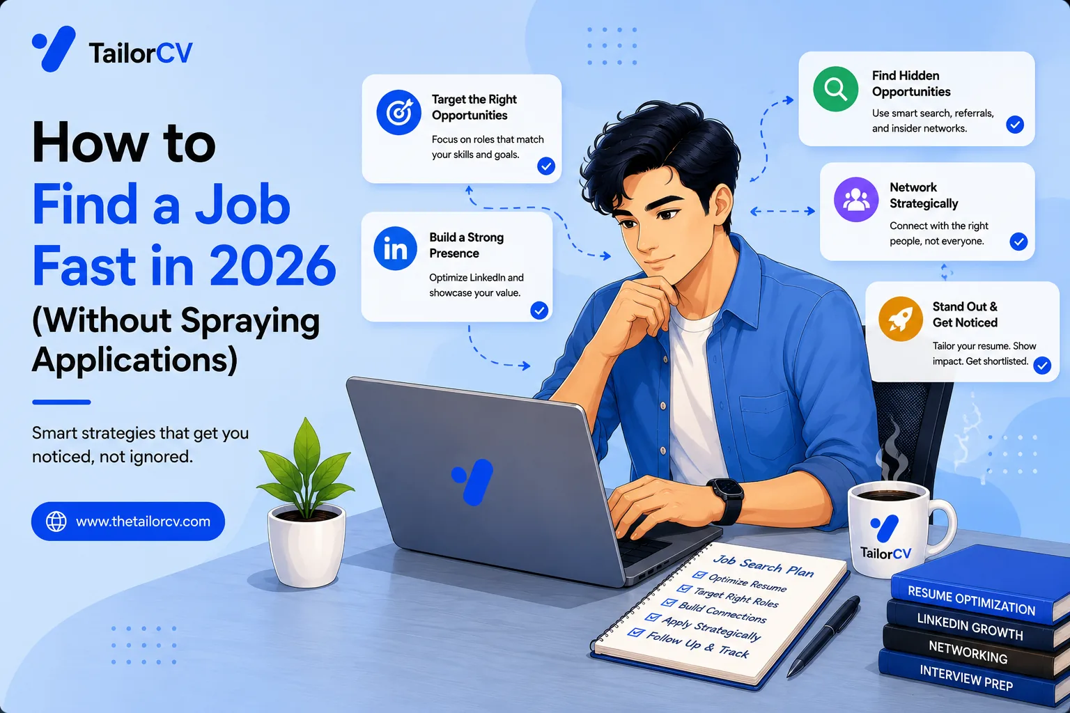 How to Find a Job Fast in 2026 (Without Spraying Applications)