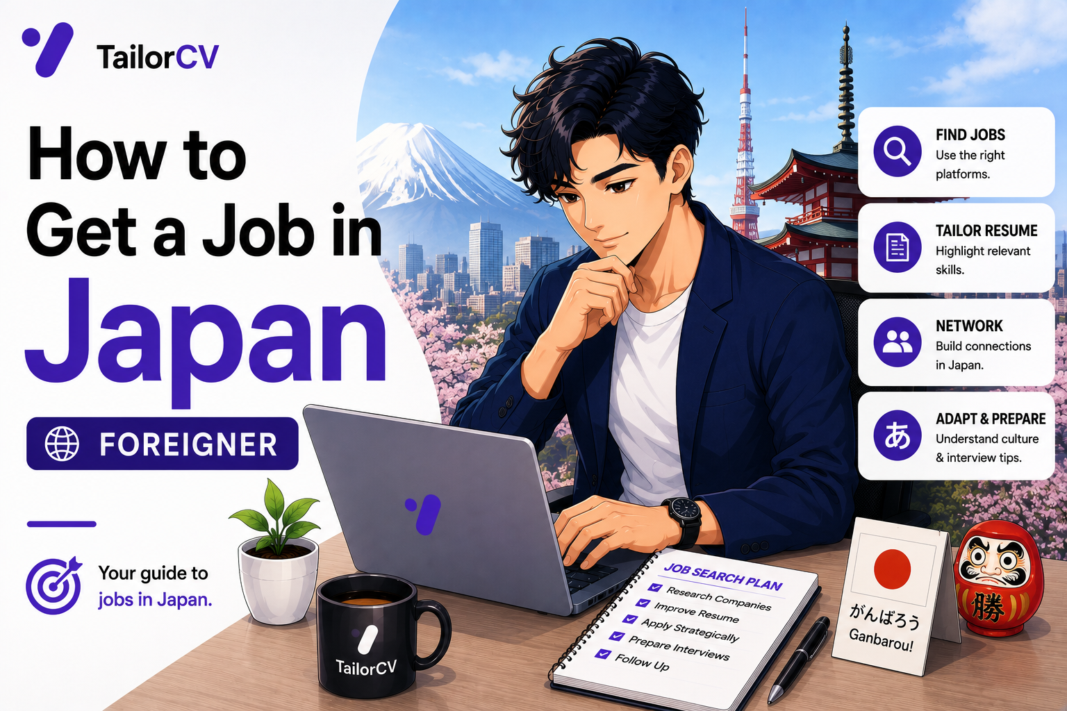 How to Get a Job in Japan as a Foreigner (2026 Guide)