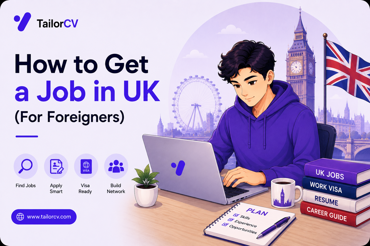 How to Get a Job in the UK as a Foreigner - Complete 2026 Guide