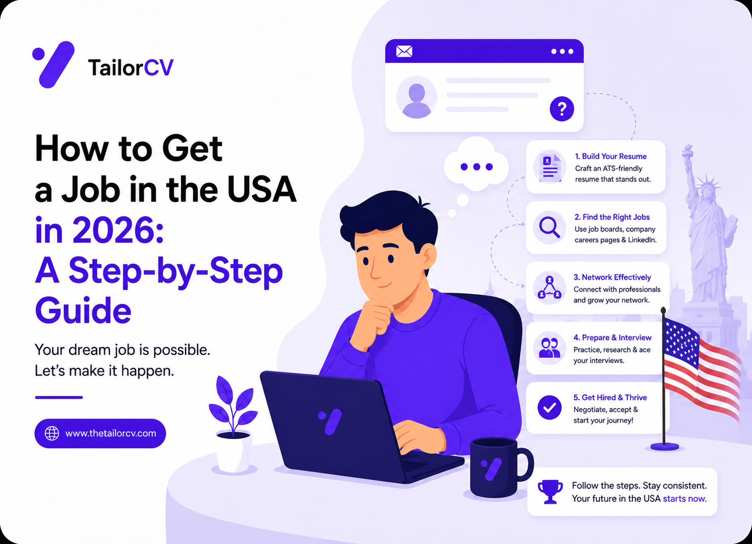 How to Get a Job in the USA in 2026: A Step-by-Step Guide