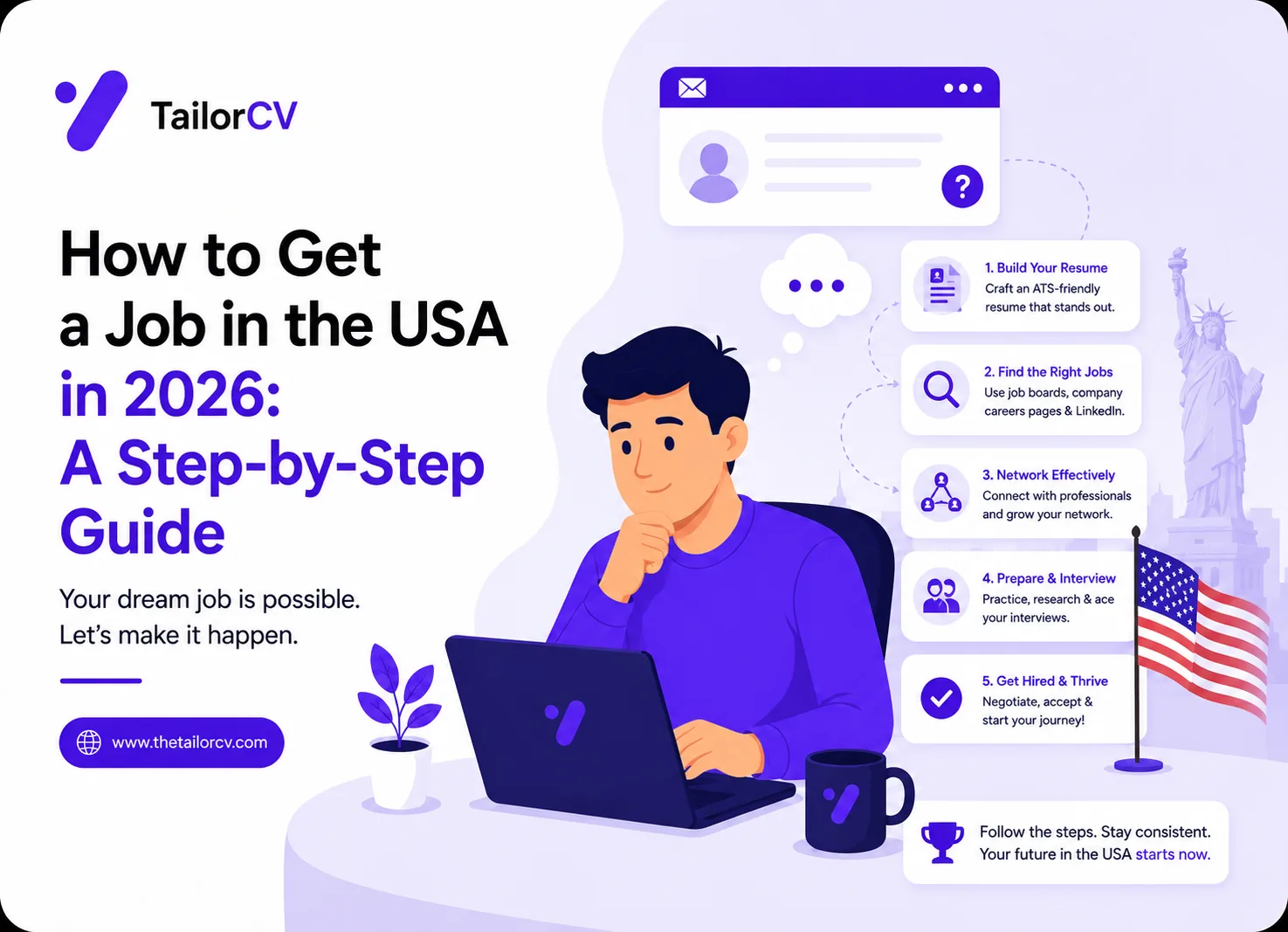 How to Get a Job in the USA in 2026: A Step-by-Step Guide