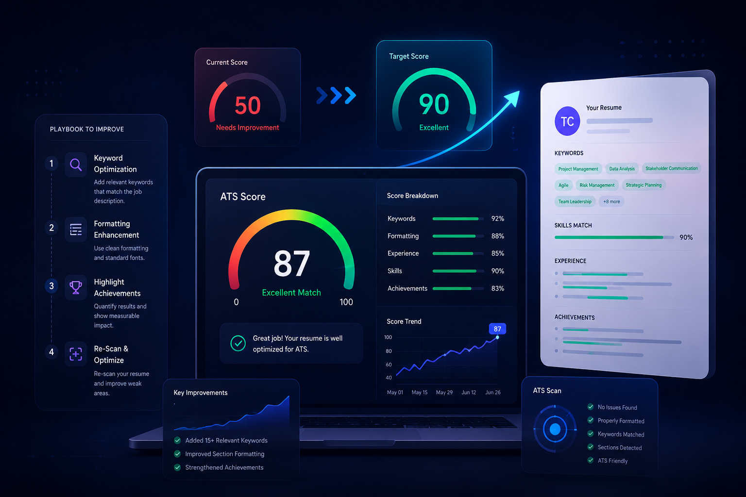 How to Increase Your ATS Score From 50 to 90 (2026)