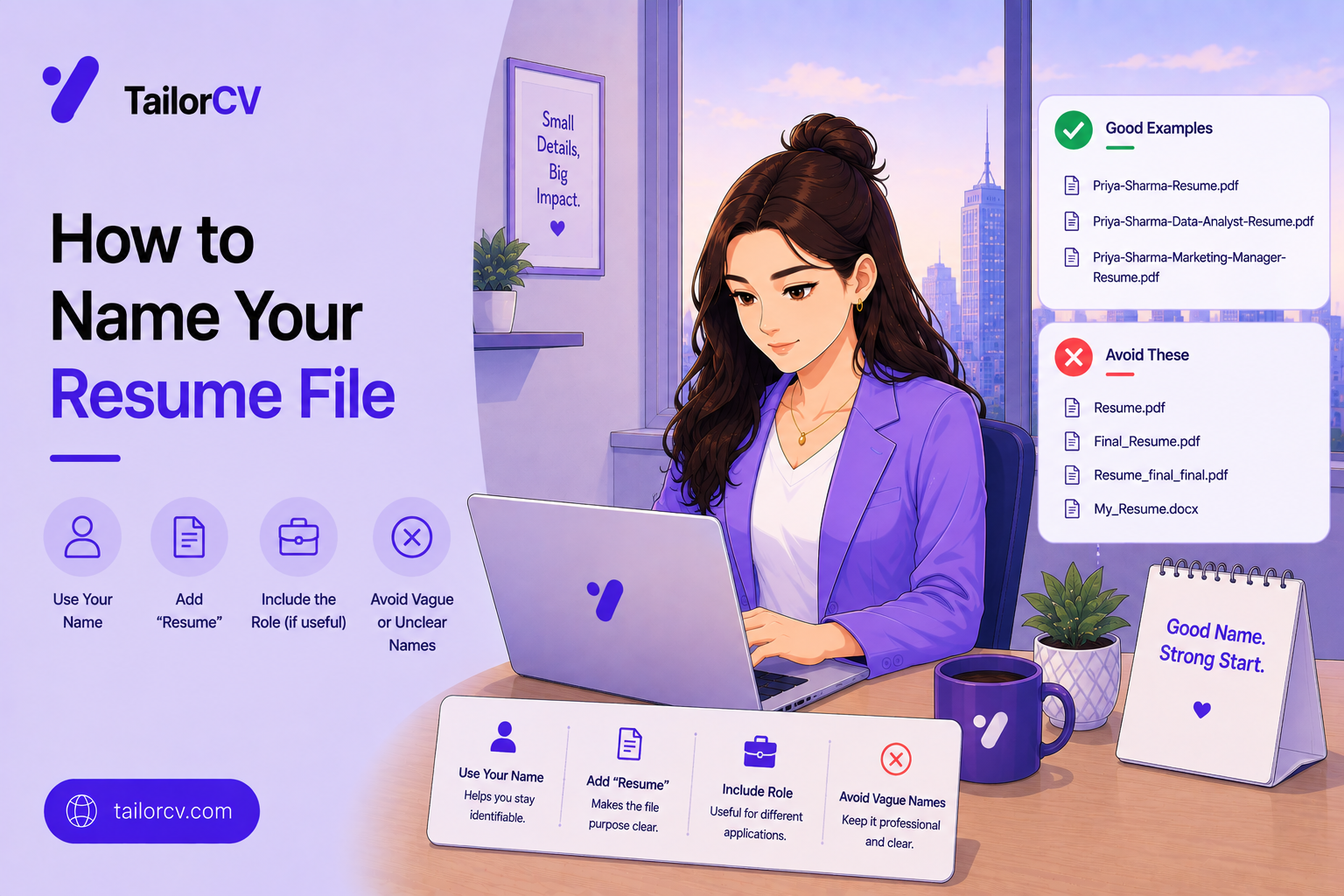 How to Name Your Resume File - A Small Detail That Gets Noticed