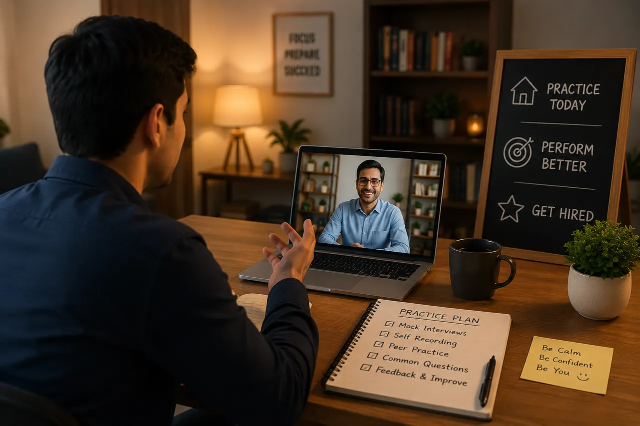 How to Practice Job Interviews at Home - Free Methods That Actually Work (2026)