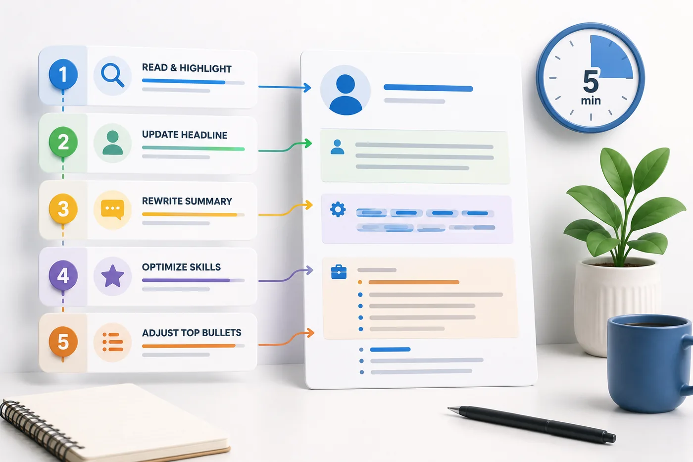 How to Tailor a Resume in 5 Minutes - A Step-by-Step Checklist