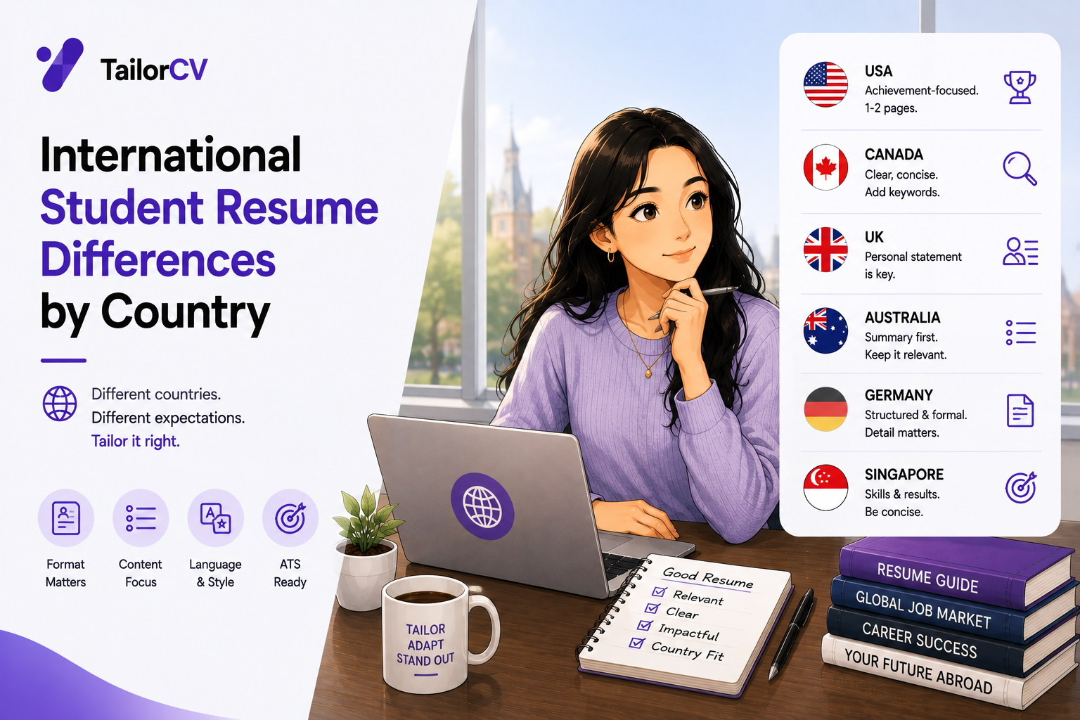 One Resume Will Not Work in Four Countries - What Changes and Why