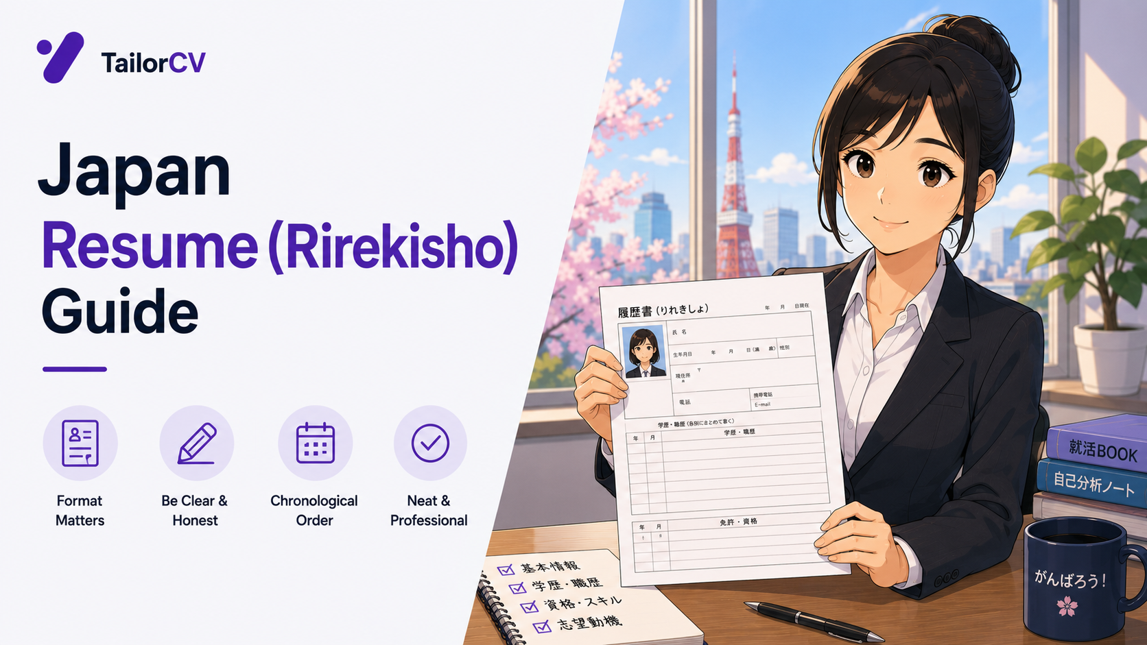 The Rirekisho - Japan's Standard Resume Format