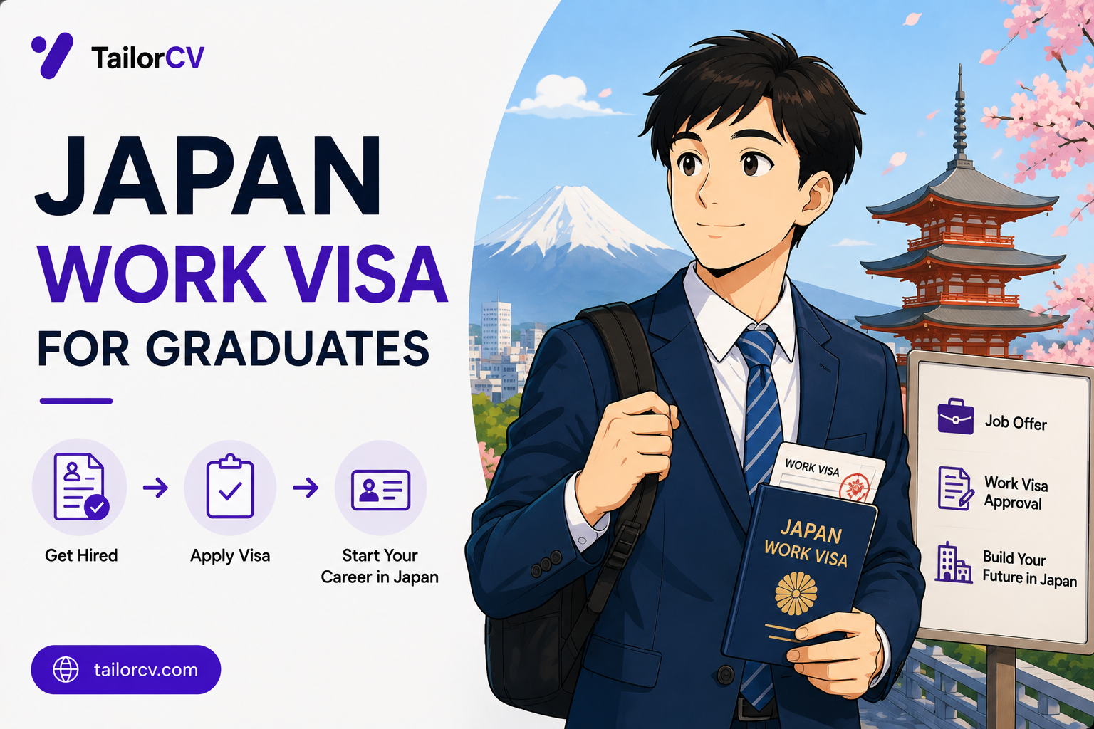 Work Visas in Japan for New Graduates