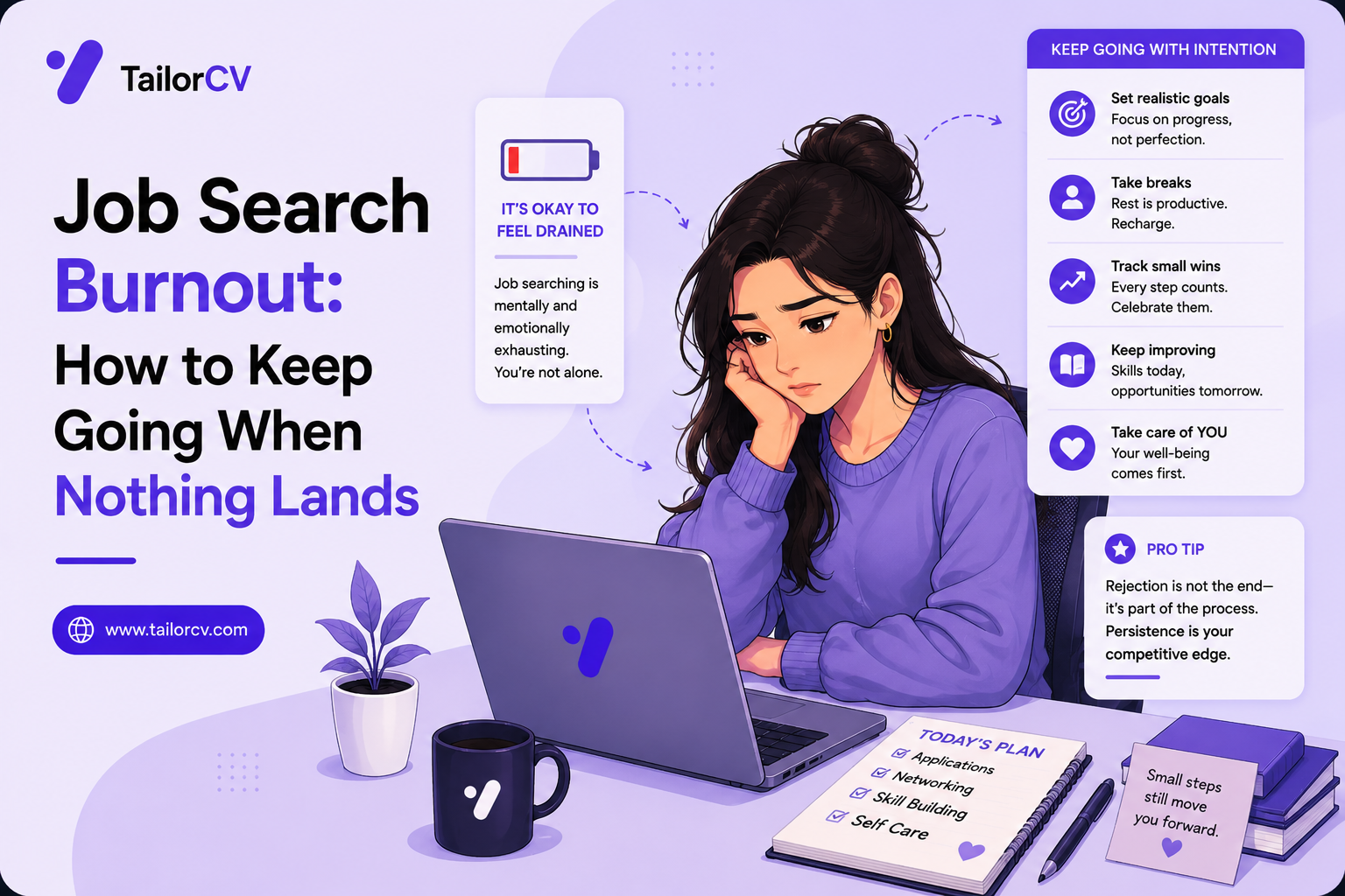 Job Search Burnout - How to Keep Going When Nothing Lands (2026)